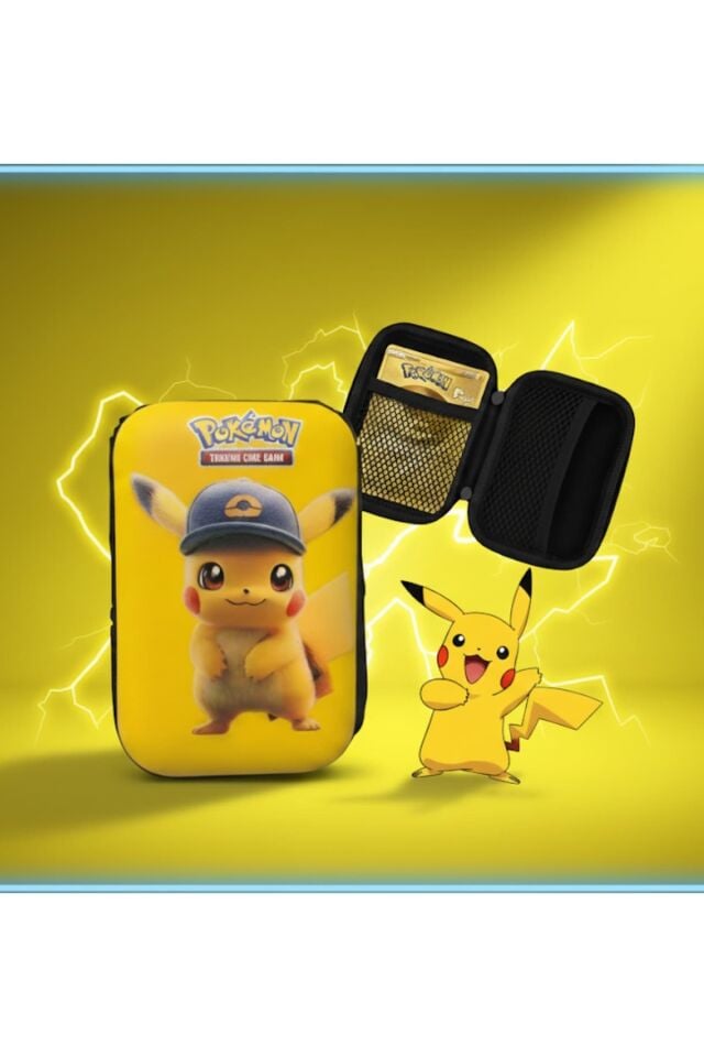 Çantalı pokemon kart pokekart 30 adet Flex kırılmaz altın kart serisi pokekart