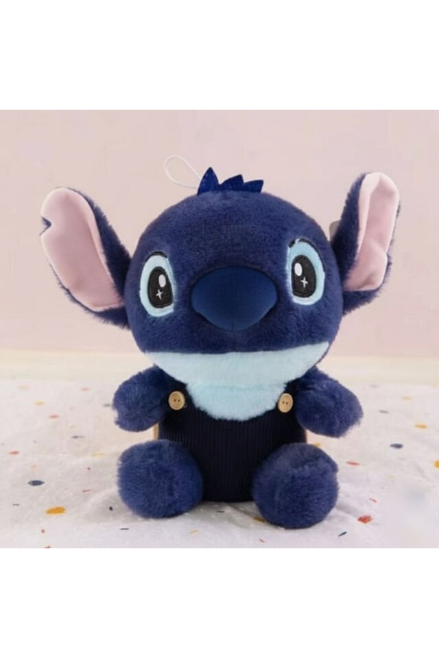Tavşan kulaklı Stitch peluş oyuncak ithal yumuşak stich peluş 30cm