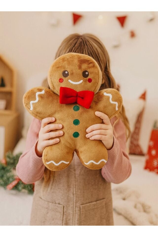 Kurabiye adam Peluş oyuncak 30cm uyku arkaşı kurabiye peluş