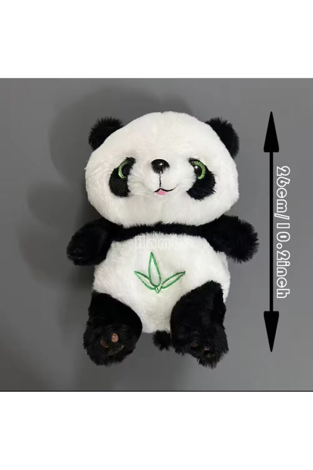 Nefes alan panda peluş oyuncak uyku arkadaşı müzikli ışıklı nefes alıp veren peluş