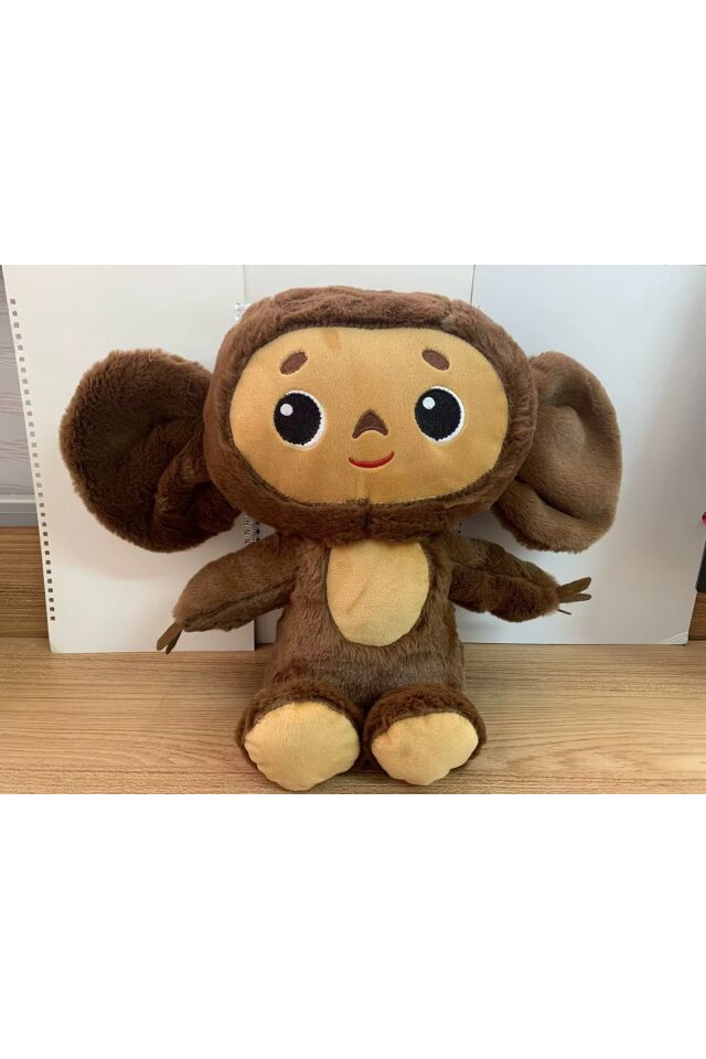 Cheburaska Peluş Oyuncak Uyku Arkadaşı 35cm Yeni Stil Rus Anime Oyuncak Serisi Ayıcık Uyku Arkadaşı