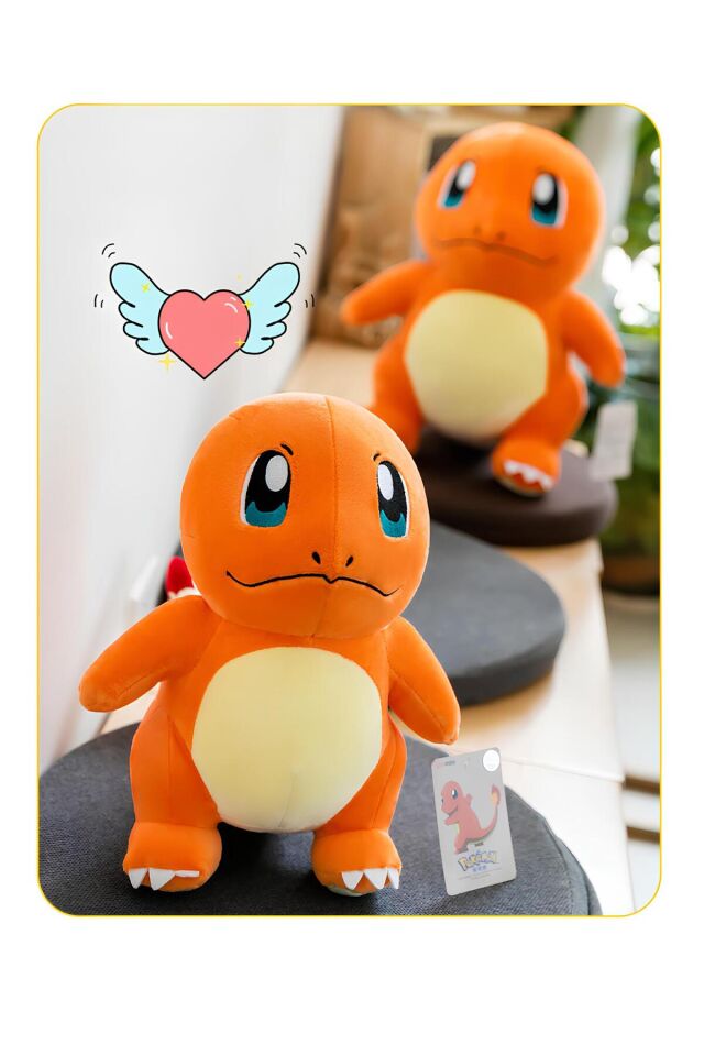 Charmander 22cm Yeni Stil Pokemon Peluş Oyuncak Figür