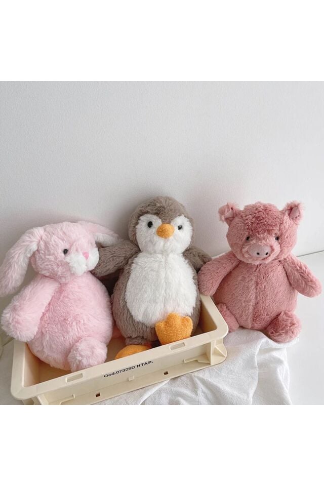 Penguen Peluş Oyuncak 30cm Penguen Peluş Sanrio Kawaii Yumuş Uyku Arkadaşı
