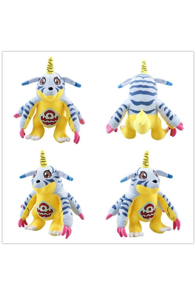 Digimon Gabumon 20cm Peluş Oyuncak Figür