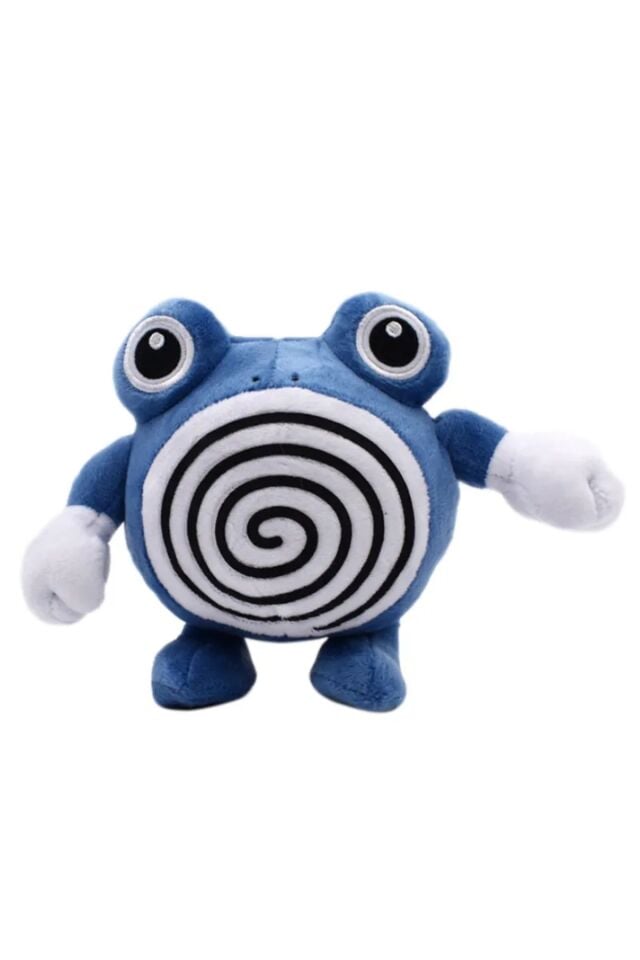 Poliwhirl 20cm Pokemon Peluş Oyuncak Figür Poliwag Evrimi Pokemon