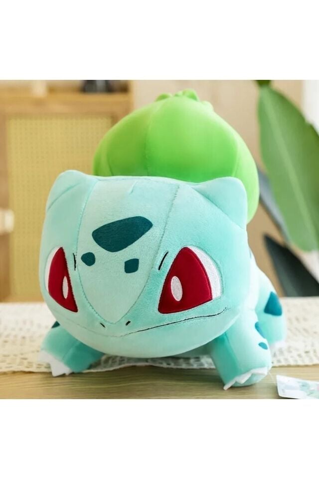 Bulbasaur 30cm Büyük Boy Pokemon Peluş Oyuncak Figür